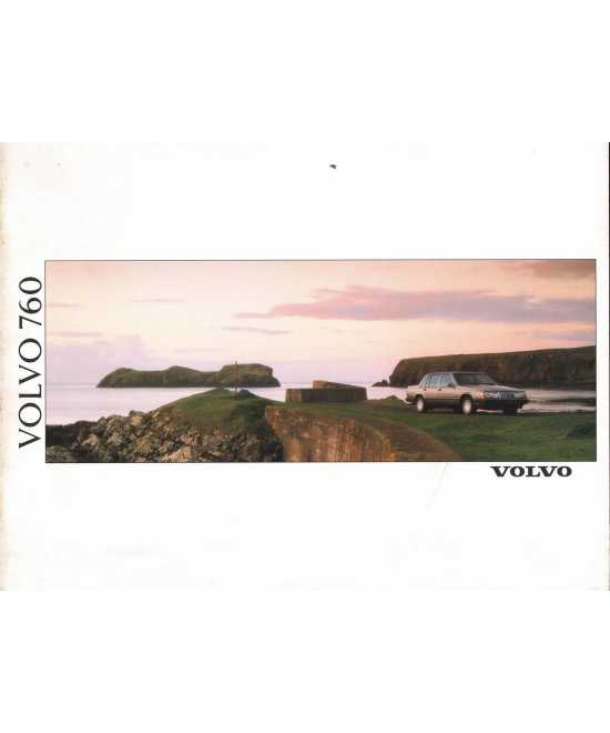 Brochure VOLVO 760 (1990) Français | Volvo 20 |