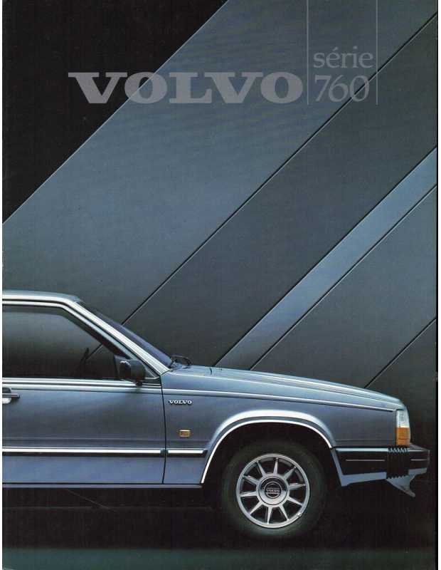 Brochure VOLVO Série 760 (Y compris V6) 1984 - Français | Volvo 17 |