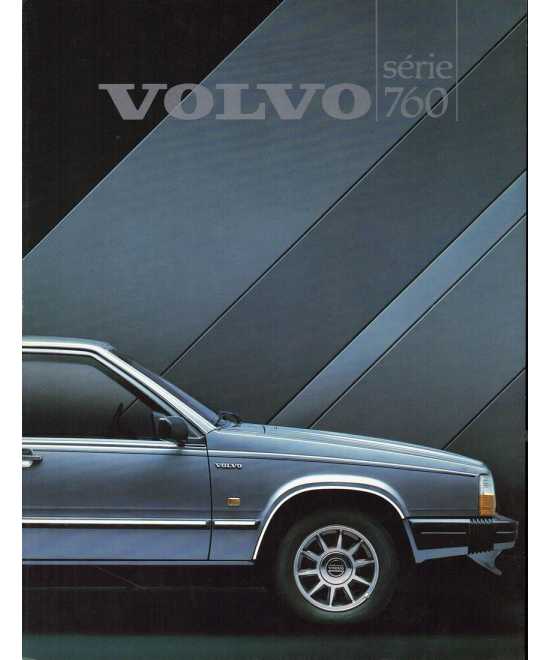 Brochure VOLVO Série 760 (Y compris V6) 1984 - Français | Volvo 17 |