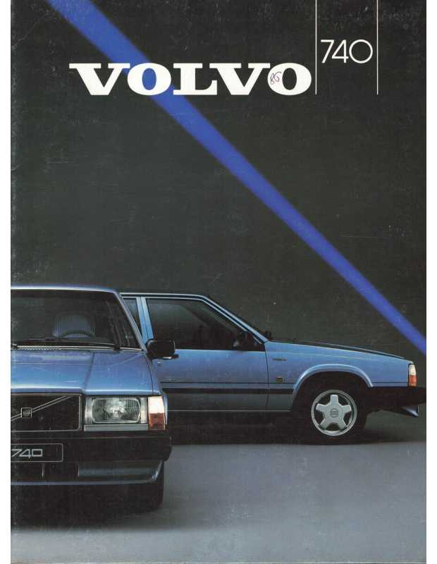Brochure VOLVO 740 (1987) Y compris Turbo D- Français | Volvo 15 |