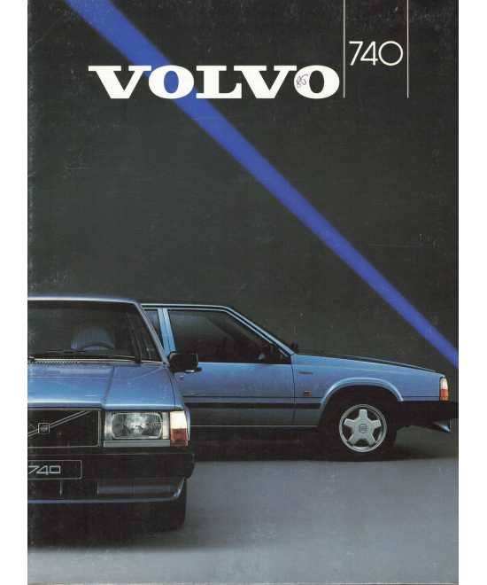 Brochure VOLVO 740 (1987) Y compris Turbo D- Français | Volvo 15 |