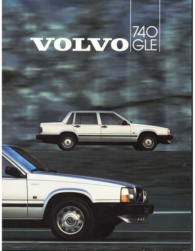 Brochure VOLVO 740 GLE (1984) Français | Volvo 14 |
