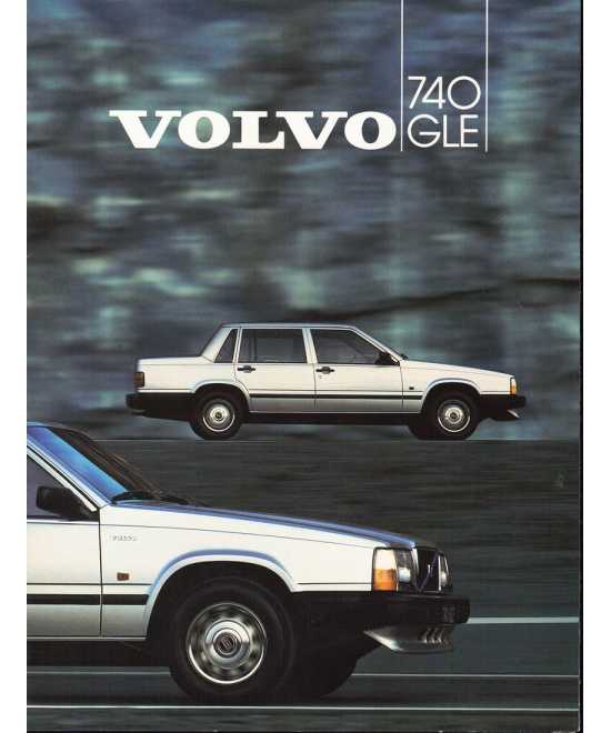 Brochure VOLVO 740 GLE (1984) Français | Volvo 14 |