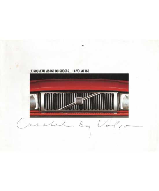 Brochure VOLVO Nouvelle 460 (1990) Français | Volvo 12 |