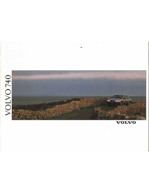Brochure VOLVO 740 (1990) Français | Volvo 13 |