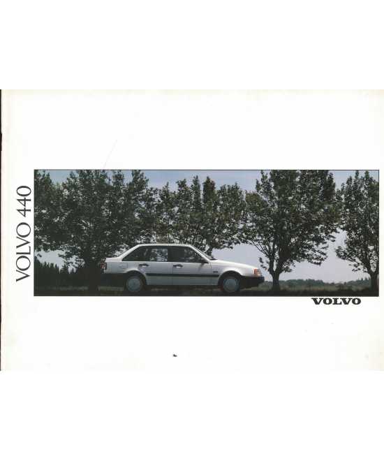Brochure VOLVO 440 (Y compris turbo) 1990 - Français | Volvo 8 - Ref ASP/CAR BV 5564-90 |