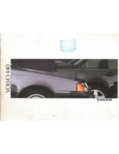 Brochure VOLVO 440 (Y compris turbo) 1989 - Français | Volvo 6 | 2
