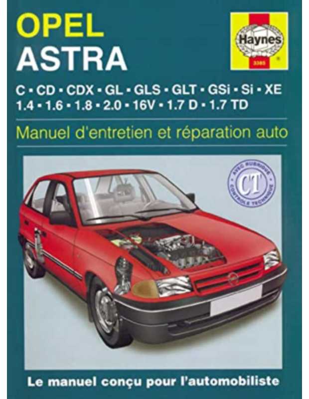 Revue Technique Opel Astra Essence et Diesel | 9781859803851 |