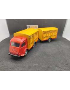 RENAULT 2.5T BETAILLERE ET SA REMORQUE - CIJ - N° 4-50 - 1/43 | Renault 2,5T bétaillère et sa remorque - 4-50 |