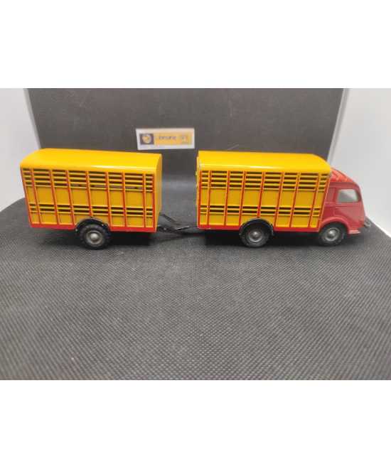 RENAULT 2.5T BETAILLERE ET SA REMORQUE - CIJ - N° 4-50 - 1/43 | Renault 2,5T bétaillère et sa remorque - 4-50 |