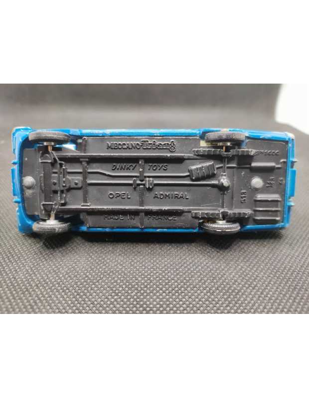 OPEL AMIRAL "BLEU" - DINKY TOYS FR - N° 513 - 1/43 | Opel Amiral de 1966 "Bleu" - 513 |