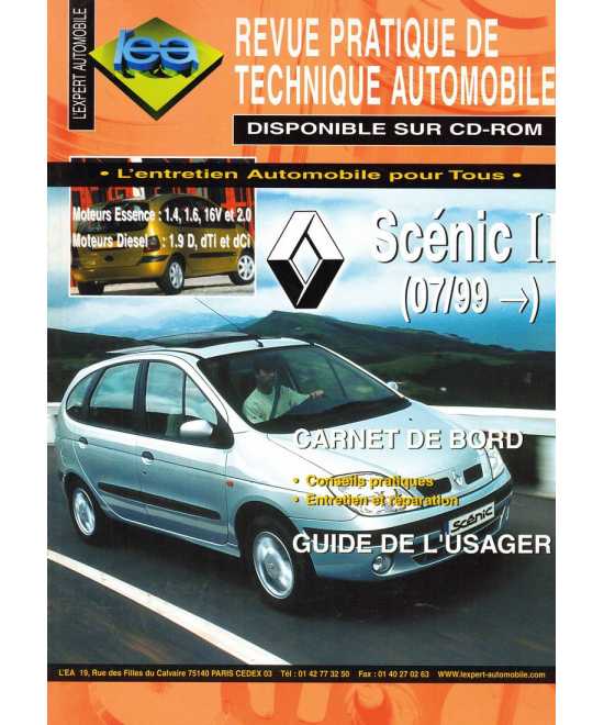 Revue Technique RENAULT SCENIC 2 | LEA SCENIC 2 |