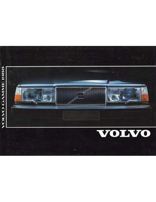 Brochure VOLVO Gamme 1988 (Français) | Volvo 35 |