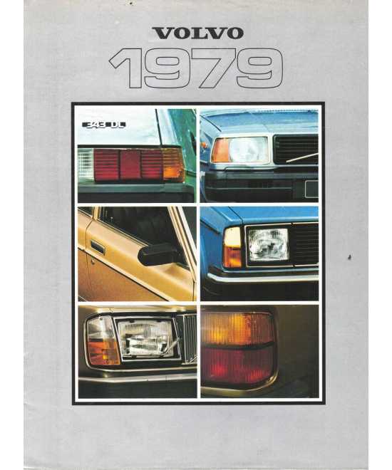 Brochure VOLVO Gamme 1979 (Français) | Volvo 34 |