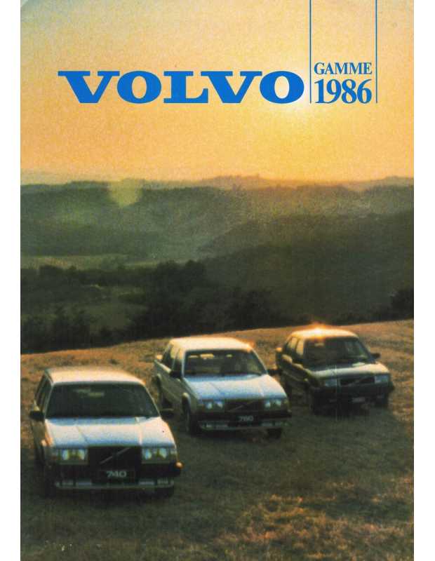 Brochure VOLVO Gamme 1986 (Français) | Volvo 28 |