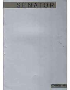 Brochure OPEL SENATOR 2.2i, 2.5i, 3.0i, et 2.3 TD (1985) Français | OPEL 02 |
