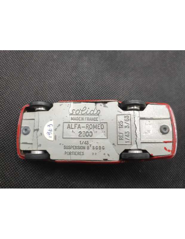 ALFA ROMEO 2600 N° 11 - SOLIDO - N° 125 - 1/43 | Alfa Romeo 2600 n°11 - 125 |