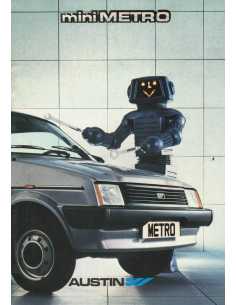 Brochure AUSTIN Mini METRO (Français) 1981 - caractéristiques, équipements | AUSTIN3 |