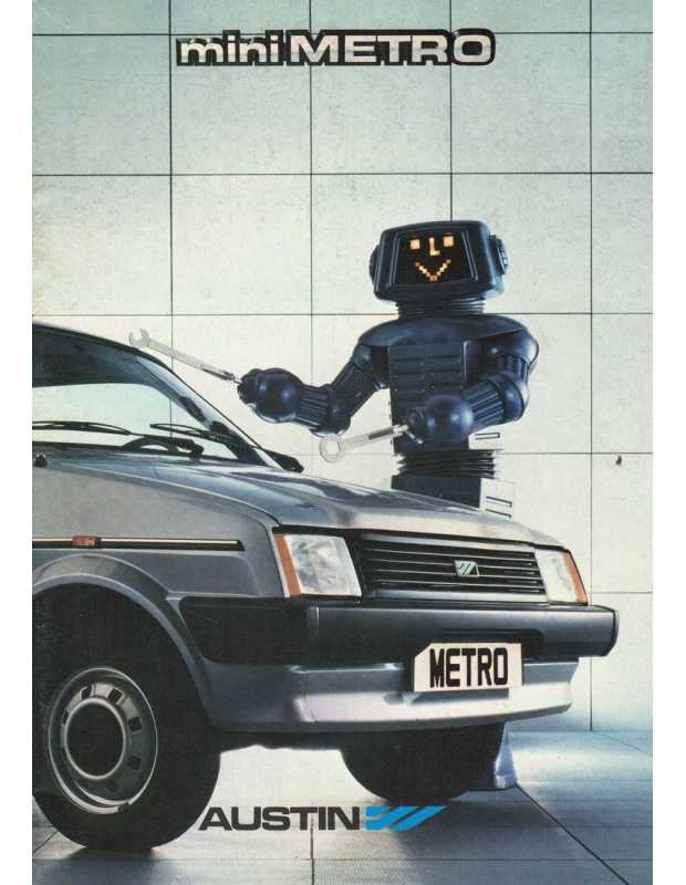 Brochure AUSTIN Mini METRO (Français) 1981 - caractéristiques, équipements | AUSTIN3 |