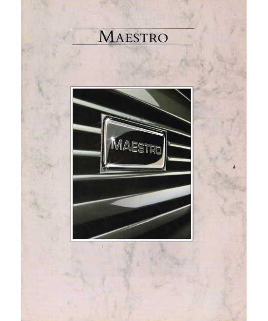 Brochure AUSTIN MAESTRO (1990) 1.3 Spécial, 1.3ls et MG 2.0i | AUSTIN 8 |