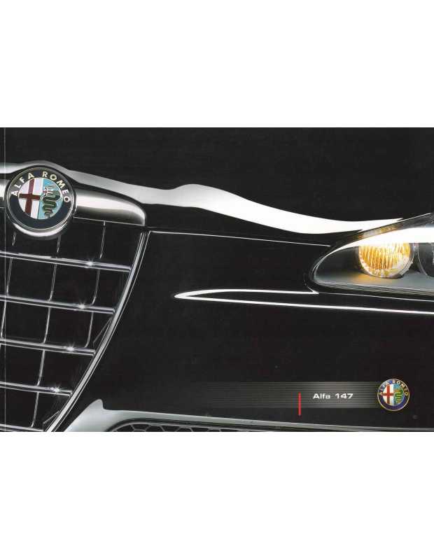 Brochure ALFA ROMEO 147 (2008) Français | Alfa 24   - Ref 04.9.4914.48-s |