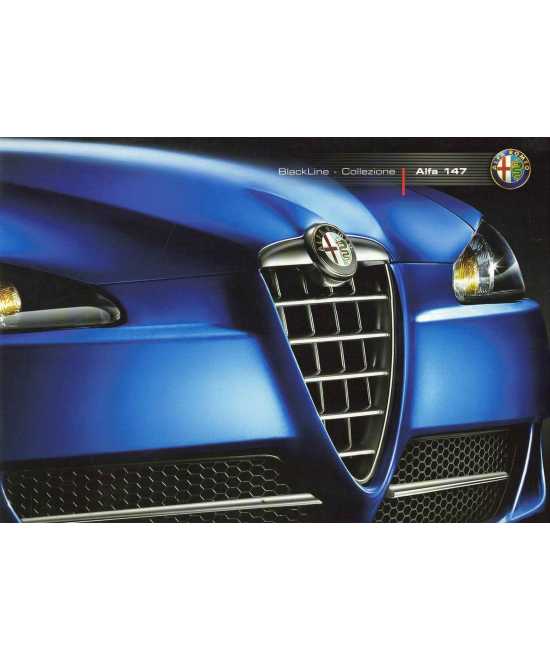 Catalogue ALFA ROMEO 147 Blackline & Collezionze (2006) Français | Alfa 29 - Ref 04.9.3704.02-s |