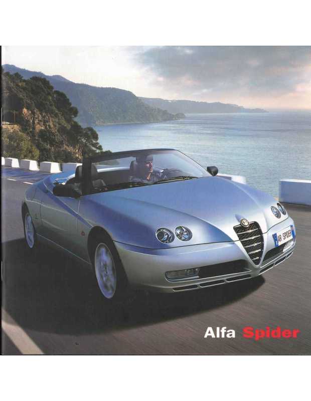 Brochure ALFA ROMEO SPIDER (Français) 2003 - Inclus 3.2 V6 | Alfa 12 |