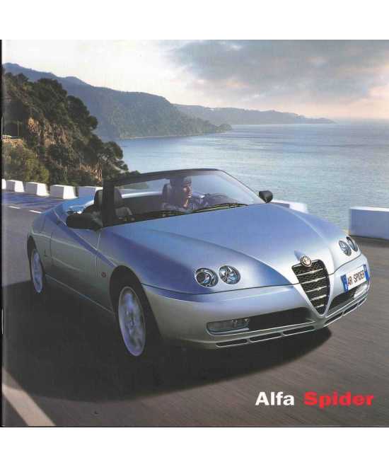 Brochure ALFA ROMEO SPIDER (Français) 2003 - Inclus 3.2 V6 | Alfa 12 |