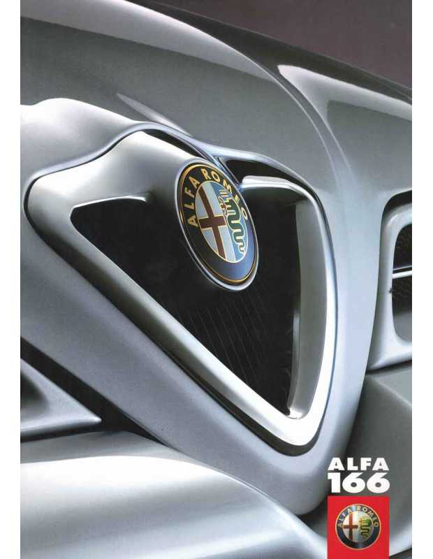 Brochure ALFA ROMEO 166 (1998) Français | Alfa 15 - Ref 02.9.2005.48 |