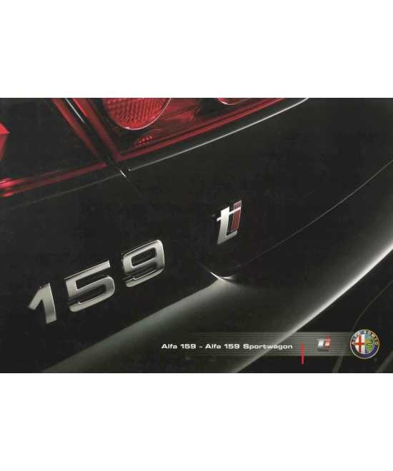 Dépliant ALFA ROMEO 159 Ti (Français) | Alfa 20 |