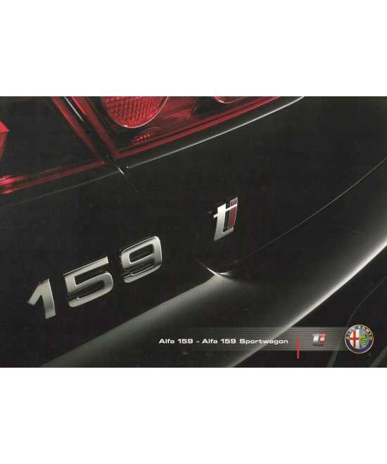 Dépliant ALFA ROMEO 159 Ti (Français) | Alfa 20 |