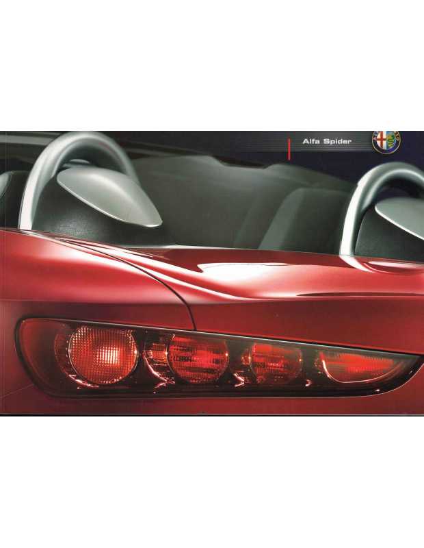 Catalogue ALFA ROMEO BRERA 2.2 JTS et 3.2 V6 JTS (Français) 2006 | Alfa 21 - Ref 04.9.3704.48-s |