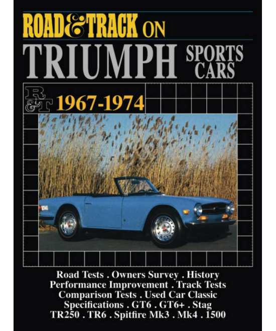 TRIUMPH Sports Cars 1967-1974 (Road & Track on ) | 9780946489480 |