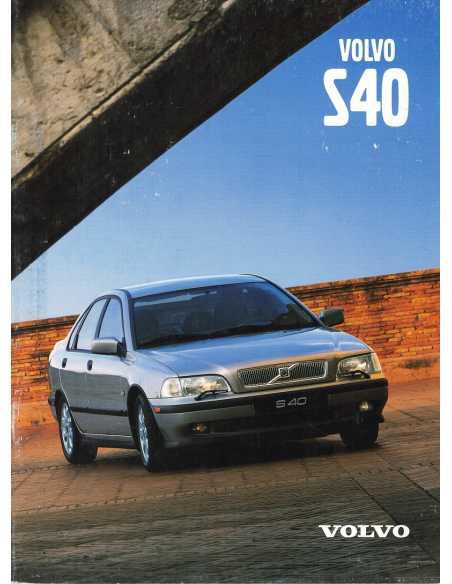 Brochure VOLVO S40 - Inclus T4 (Français) 1999 | Volvo 44 - Ref MS/PV 10471-99 |