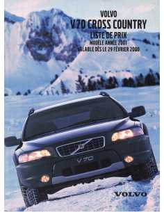 Tarifs VOLVO V70 Cross Country (2000) | Volvo 57 |