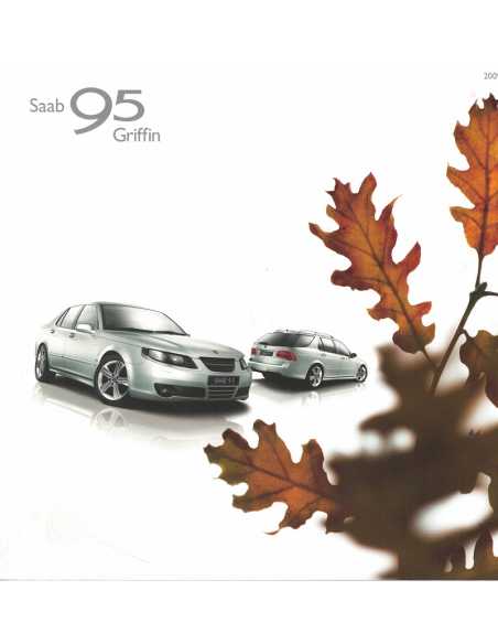 Brochure SAAB 95 Griffin Berline et Break (Français) 2008 | Saab 10 - Ref 32015025 |
