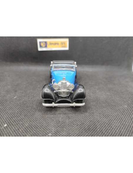 MERCEDES BENZ 540 K CABRIOLET BLEU DE 1939 - SOLIDO - N° 67 - 1/43 | Mercedes-Benz 540 K Cabriolet Bleu de 1939 - 67 |