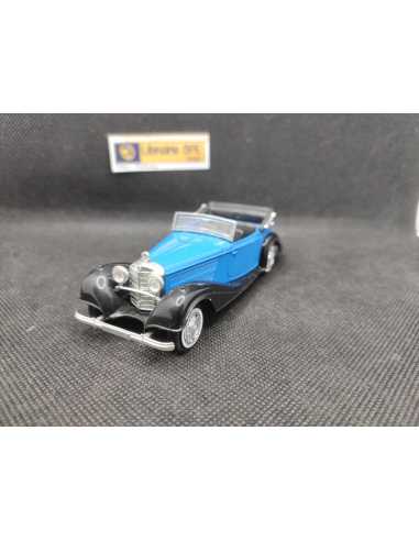 MERCEDES BENZ 540 K CABRIOLET BLEU DE 1939 - SOLIDO - N° 67 - 1/43 | Mercedes-Benz 540 K Cabriolet Bleu de 1939 - 67 |