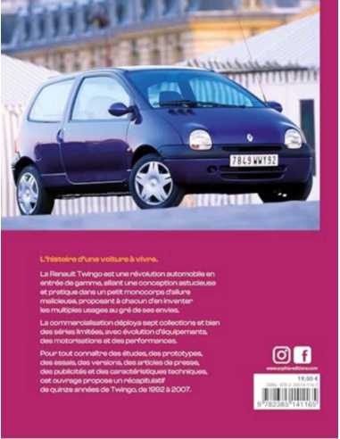 Renault Twingo - La voiture à vivre | 9782385141165 |