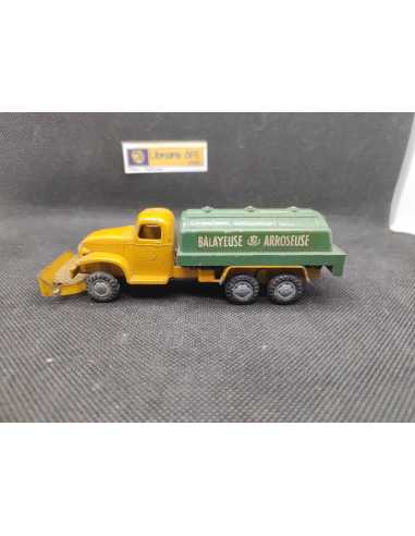 CAMION GMC BALAYEUSE ARROSEUSE - FRANCE JOUET - N° 305 - 1/55 | Camion GMC balayeuse arroseuse - 305 |