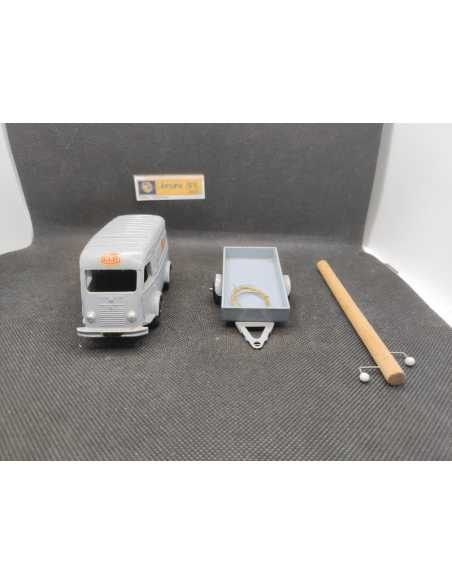 RENAULT 1000 KG FOURGON PTT AVEC REMORQUE - CIJ - N° 3 60 - 1/43 | Renault 1000Kgs fourgon PTT avec remorque - 3-60 |