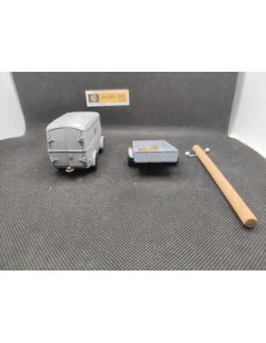 RENAULT 1000 KG FOURGON PTT AVEC REMORQUE - CIJ - N° 3 60 - 1/43 | Renault 1000Kgs fourgon PTT avec remorque - 3-60 |