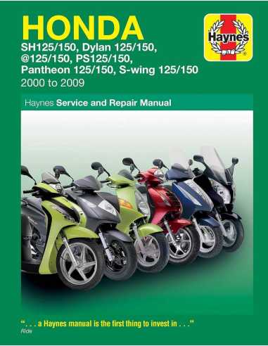 Honda 125 Scooters 2000-2009 Service and Repair Manual | 9781844258734 |
