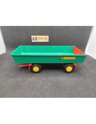 8 WHEELED TRAILLER - REMORQUE 8 ROUES - BRITAINS - N° 9558 - 1/32 | 8-Wheeled Trailer - Remorque 8 roues - 9558 |