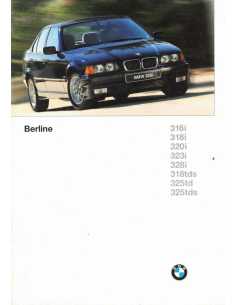 Catalogue BMW 316 / 318i / 320i / 323i / 318TDs / 325TD / 325TDs (1996) | BMW 111 - Ref: 6 11 03 24 30 2 1996 VM |