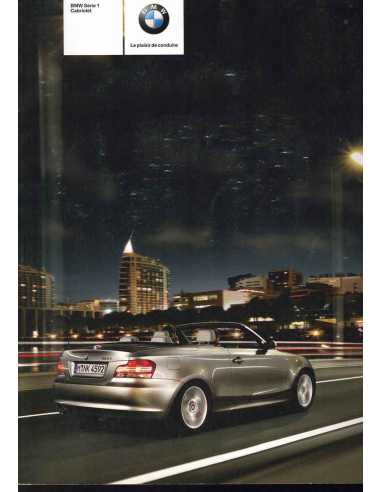 Catalogue BMW Série 1 Cabriolet (2008) Français | BMW 115 - Ref: 8 11 001 110 37 2/08 VM |