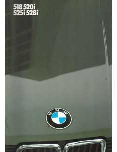 Brochure BMW 518 / 520i / 525i / 528i (1983) Français | BMW 97 - Ref: 3 11 05 09 30 2/83 VM |