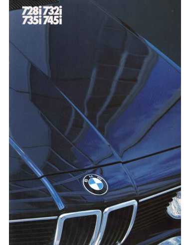 Brochure BMW 728i / 732i / 735i / 745iA (2/1982) Français | BMW 103 - Ref: 2 11 07 02 30 2/82 VM |