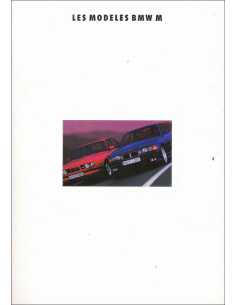 Brochure BMW M (M3, M5 et Touring) 1993 | BMW 121 - Ref: 3 11 30 01 30 1/93 VM |