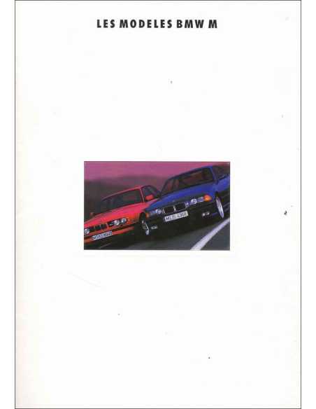 Brochure BMW M (M3, M5 et Touring) 1993 | BMW 121 - Ref: 3 11 30 01 30 1/93 VM |